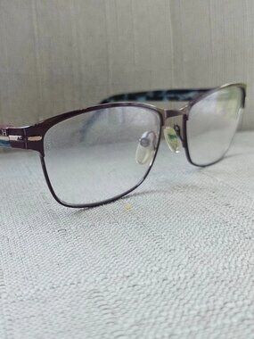 Carolina Herrara Women Eyeglasses Frame VHE096K Burgundy Glasses Eyewear CH